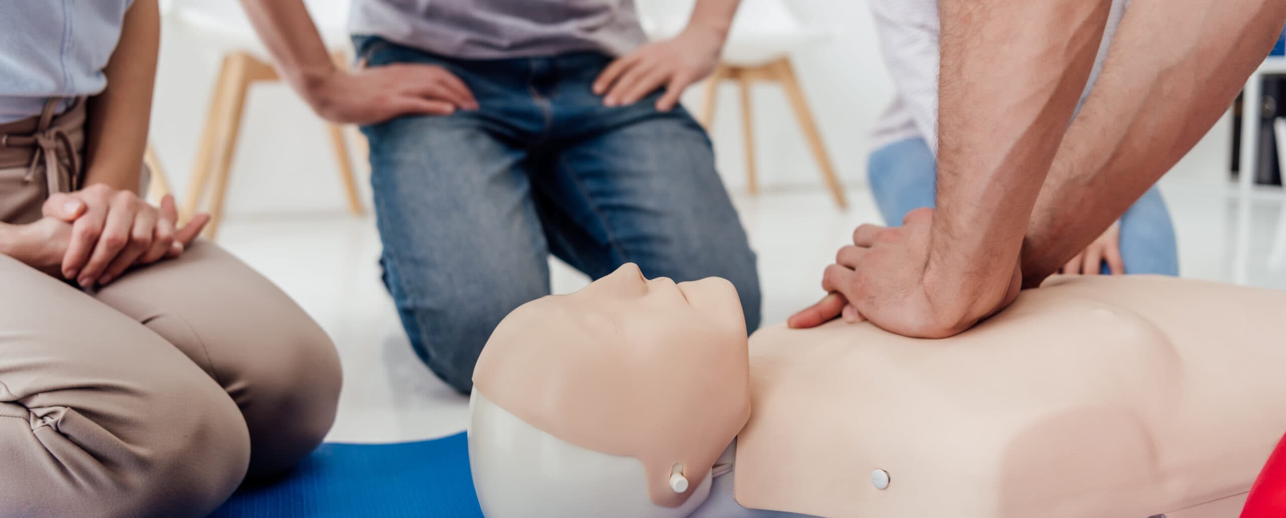 CPR training class
